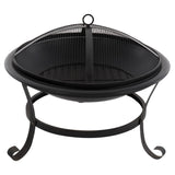 Redfire Fire Bowl Atlanta 51 cm en acier noir 85014