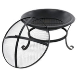 Redfire Fire Bowl Atlanta 51 cm en acier noir 85014