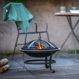 Redfire Fire Bowl Atlanta 51 cm en acier noir 85014