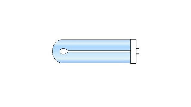 Lampe UV Ouguang bleue 368 nm 9 watts courbée pour mozzie