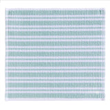 Ddddd torchon rayure vert pastel 30x30cm pack de 4 pièces
