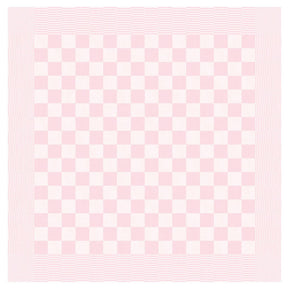 Ddddd - 6x torchon - barbecue - 65x65 cm - rose pastel - lot de 6 pièces
