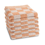 Ddddd torchon barbecue pêche pastel 6 pcs