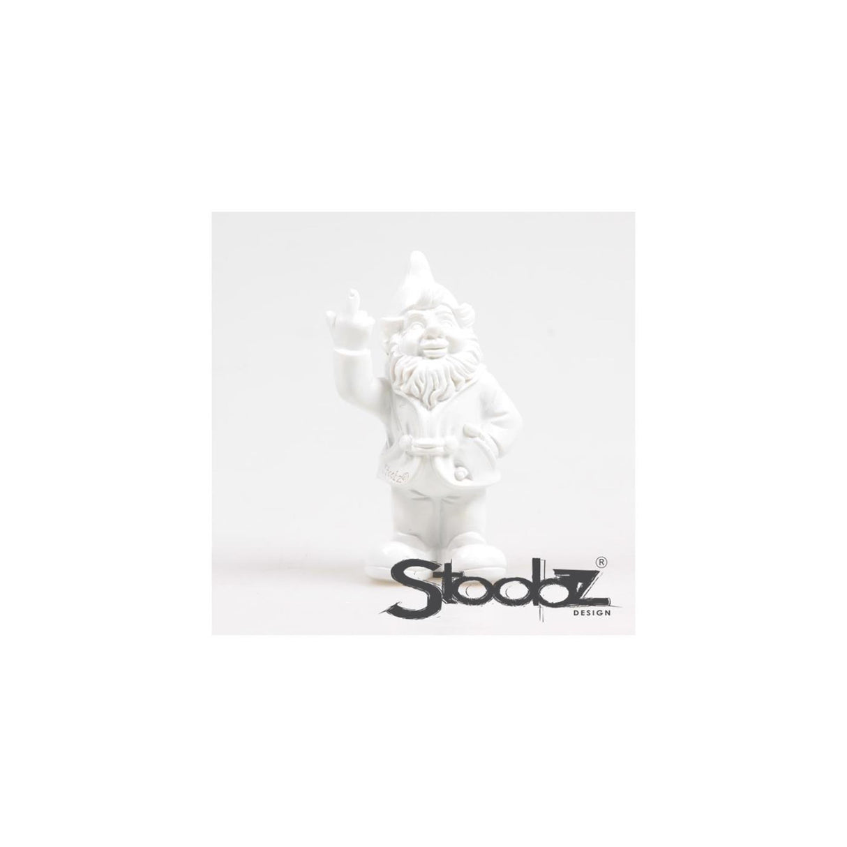 Stoobz design stoobz gnome va te faire foutre blanc 10cm