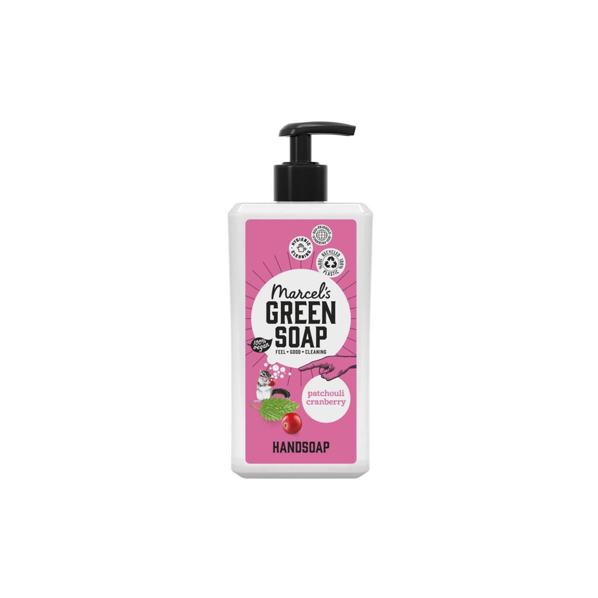 Marcel's Green Soap Hand Soap Patchouli Cranberry 500ml