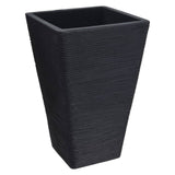 Progarden Flowerpot côtelé 55 cm anthracite -colored