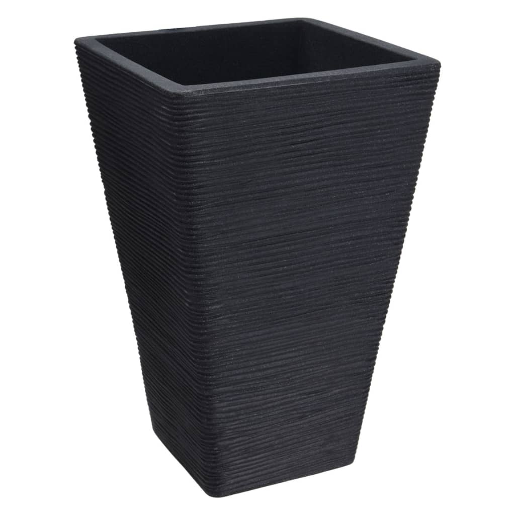 Progarden Flowerpot côtelé 55 cm anthracite -colored