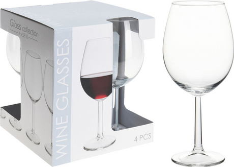 Verre à vin 58 cl set 4 pièces