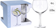Gin tonic glas 650ml set 4 stuks