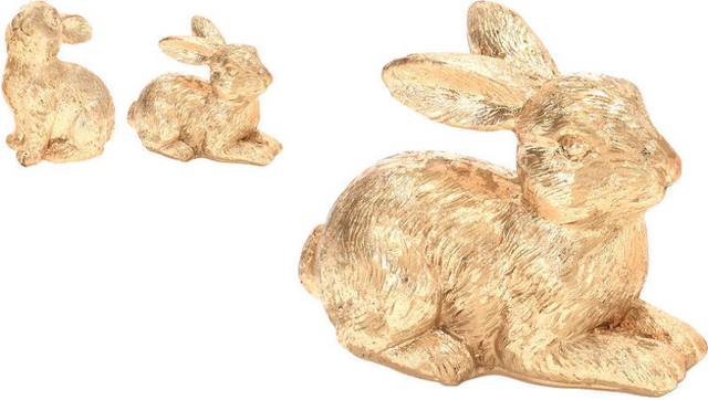 Haas goud 8cm assorti
