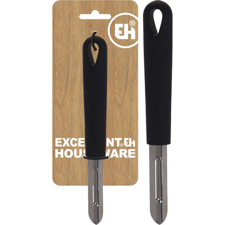 Excellent éplucheur ménager 19 cm en acier inoxydable noir