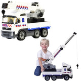 Grue de police Polesie Volvo 49 cm