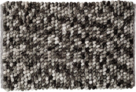 Tapis de bain vintage Sealskin 50x80cm polyester gris foncé