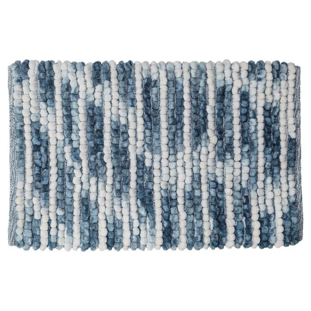 BASICE SEALskin Vintage Bathmat 50x80 cm blu