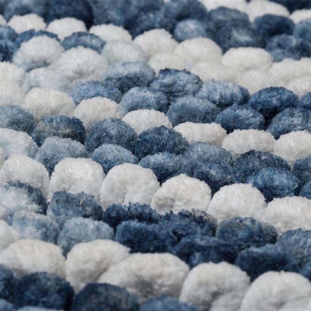Tapis de bain vintage Sealskin 50x80 cm bleu