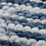 Tapis de bain vintage Sealskin 50x80 cm bleu