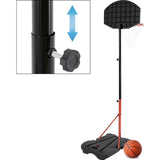 XQ MAX Basketball Défini en hauteur réglable portable