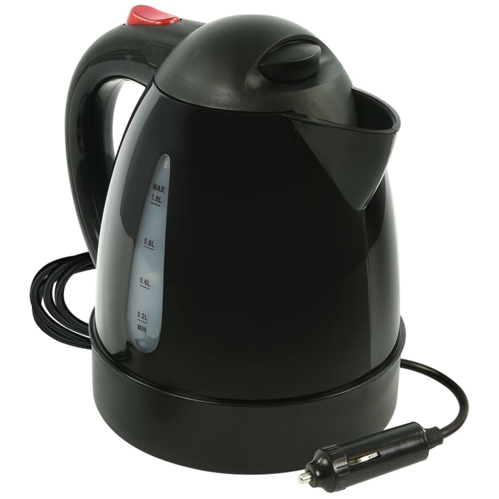 Proplus Kettle 12 V 1 l noir