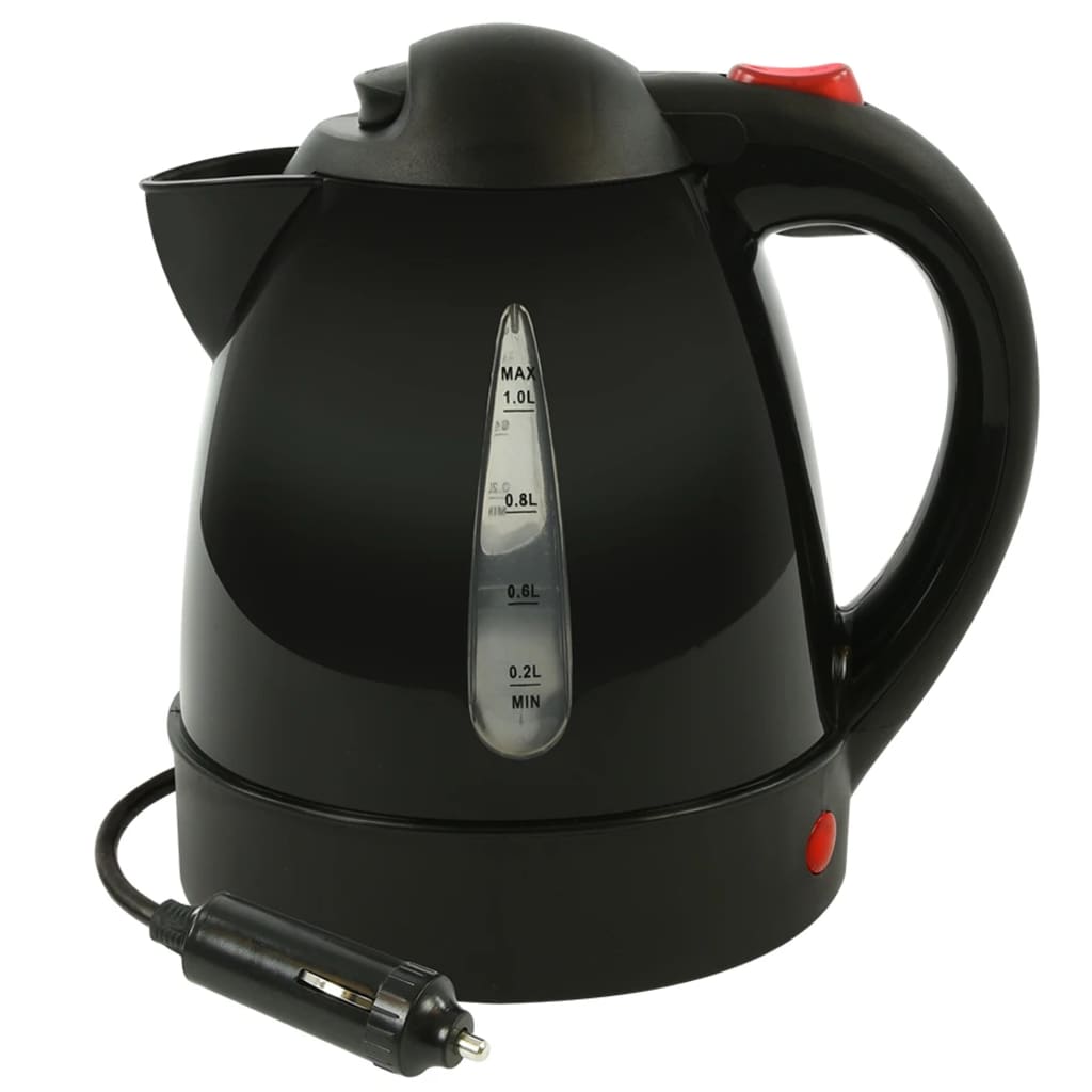 Proplus Kettle 12 V 1 l noir