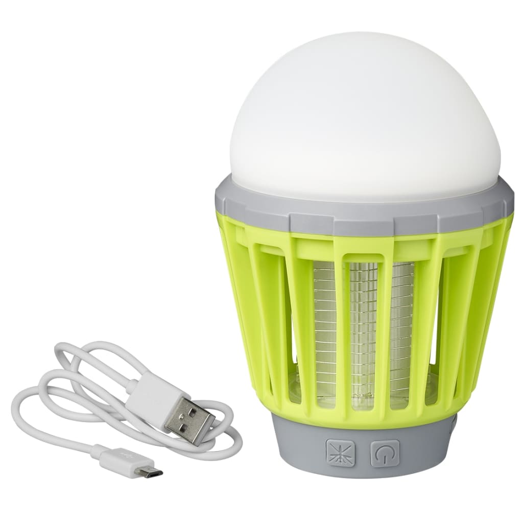 Proplus Camping Insect lampe 2-en-1 Green vert rechargeable