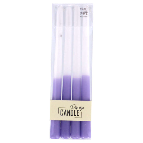 Autres marques bougie colorante dip cire lilas 30,5x2,2 cm 4 pièces