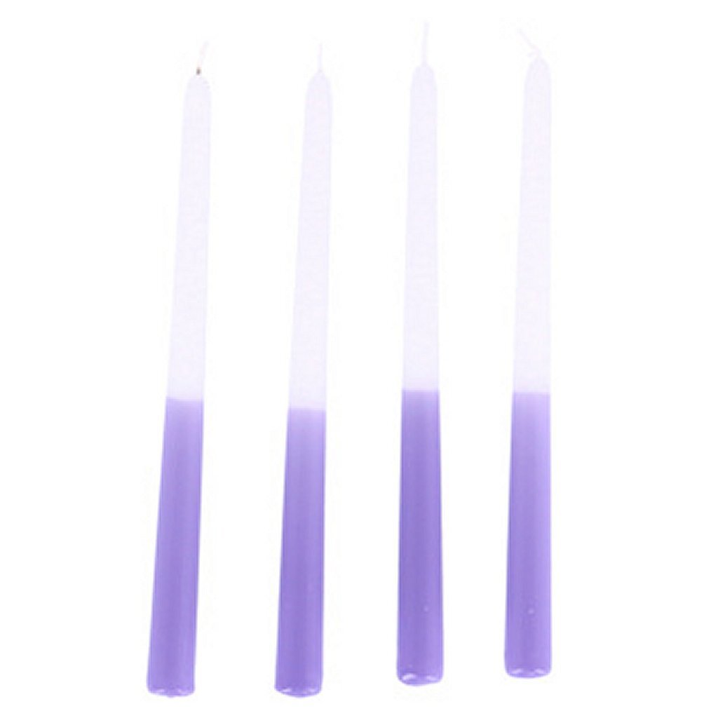 Autres marques bougie colorante dip cire lilas 30,5x2,2 cm 4 pièces