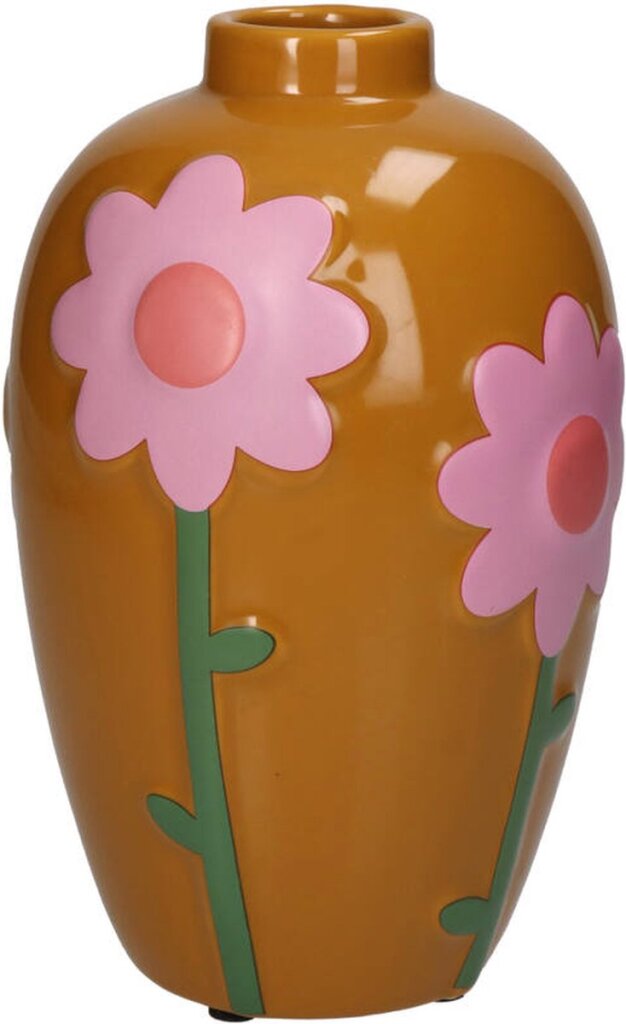 Divers vase fleurs multi 13x13x20cm