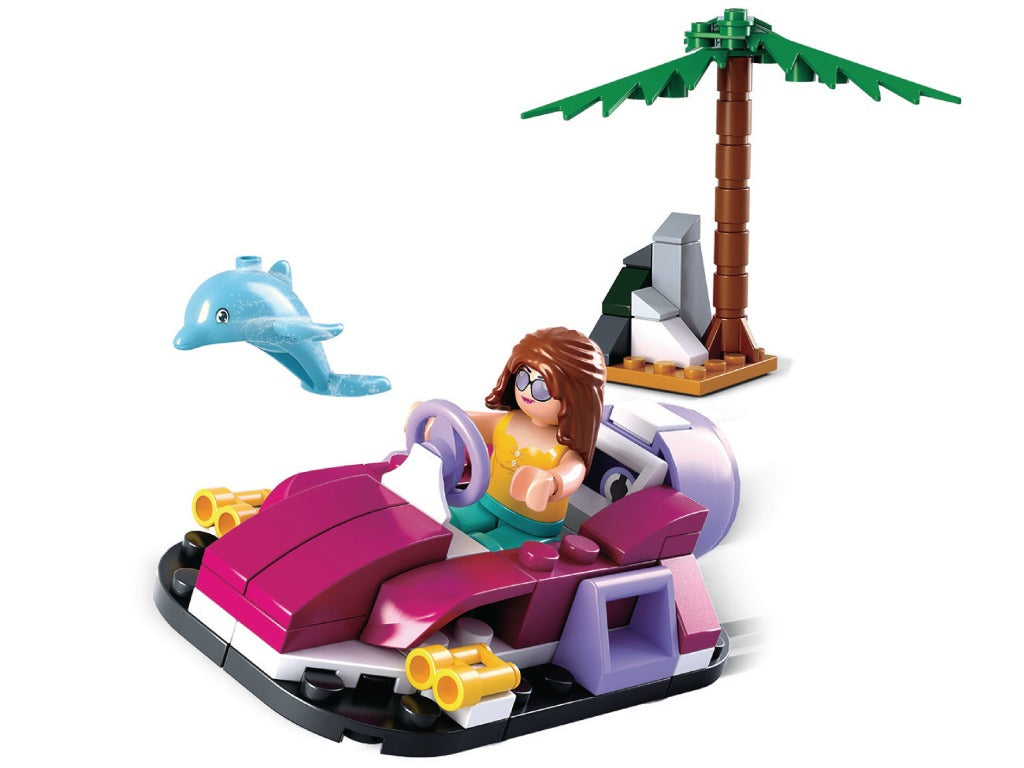 Sluban filles dream series m38-b0600a aéroglisseur 71 pièces