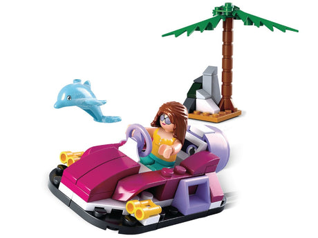 Sluban filles dream series m38-b0600a aéroglisseur 71 pièces