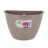 Autres marques jardinière murale Dijon 26 cm taupe