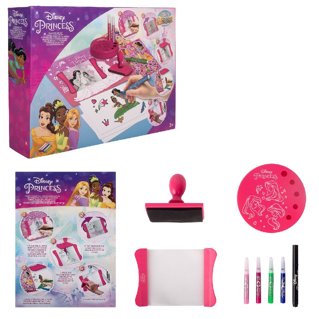 Disney Princess Tick Transfer Art Studio