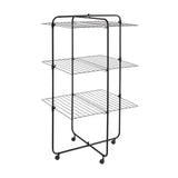 Tour de séchage Tomado-metaltex dijon onyx 33 m longueur de séchage noir