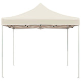 Vidaxl PartyTent pliable professionnellement pliable 3x3 m crème d'aluminium
