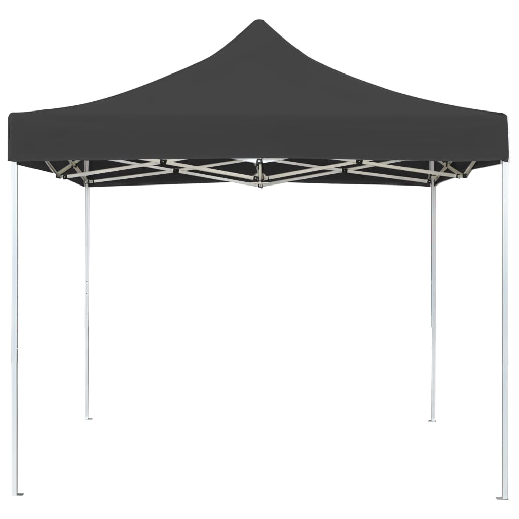 Vidaxl PartyTent professionellt vikbar 3x3 m aluminiumantracit