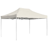 Vidaxl PartyTent pliable professionnellement 4,5x3 m de crème en aluminium