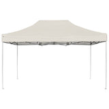 Vidaxl partytent professioneel inklapbaar 4,5x3 m aluminium crème