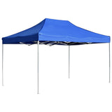 Vidaxl partyTent professionellt vikbar 4,5x3 m aluminiumblått