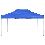 Vidaxl partyTent professionellt vikbar 4,5x3 m aluminiumblått