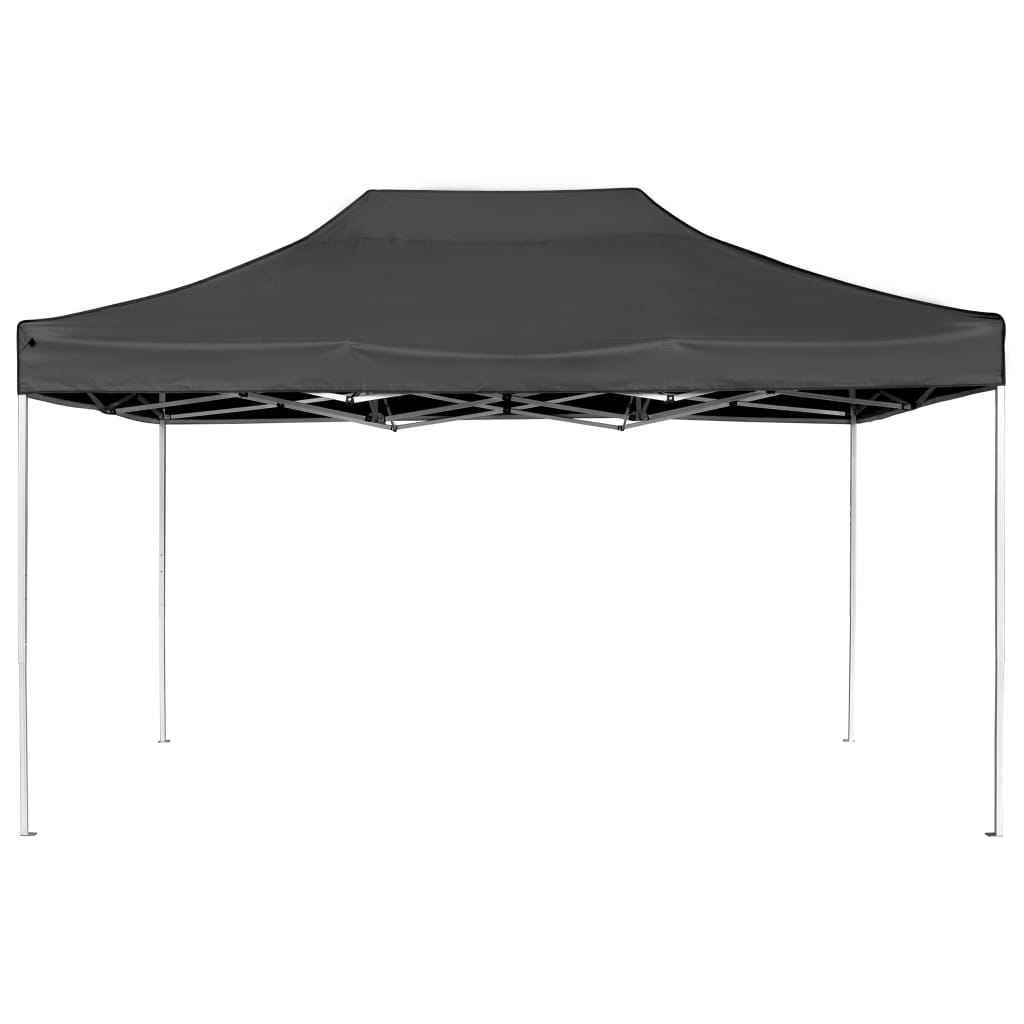 Vidaxl PartyTent Profesjonelt sammenleggbar 4,5x3 M aluminium Antracitt