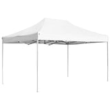 Vidaxl PartyTent Profesjonelt sammenleggbar 4,5x3 M Aluminium White