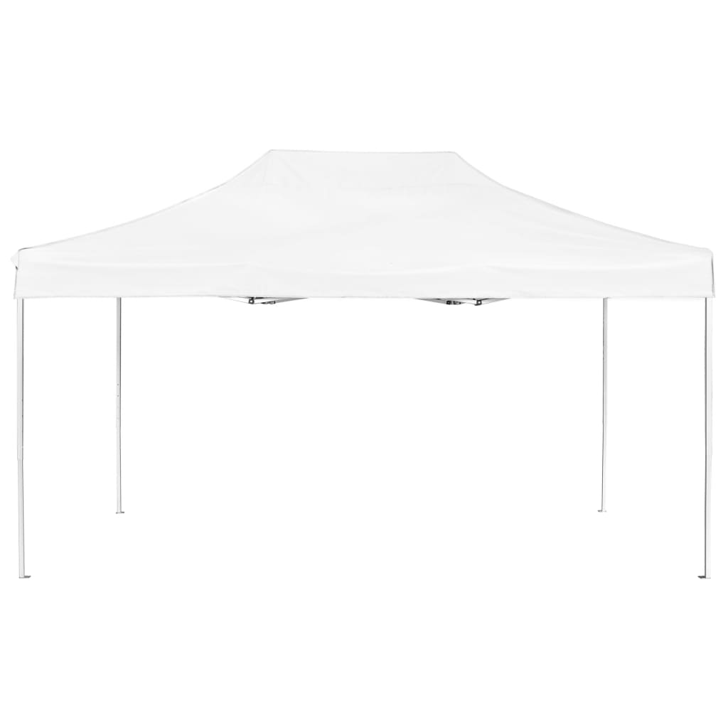 Vidaxl PartyTent Profesjonelt sammenleggbar 4,5x3 M Aluminium White