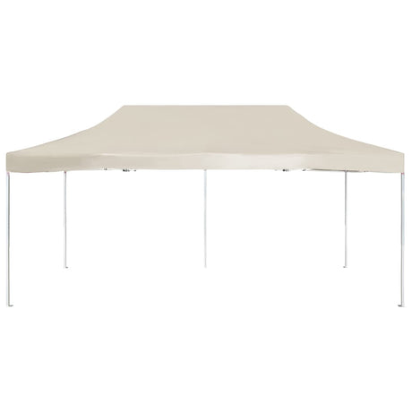 Vidaxl PartyTent pliable professionnellement 6x3 m crème en aluminium