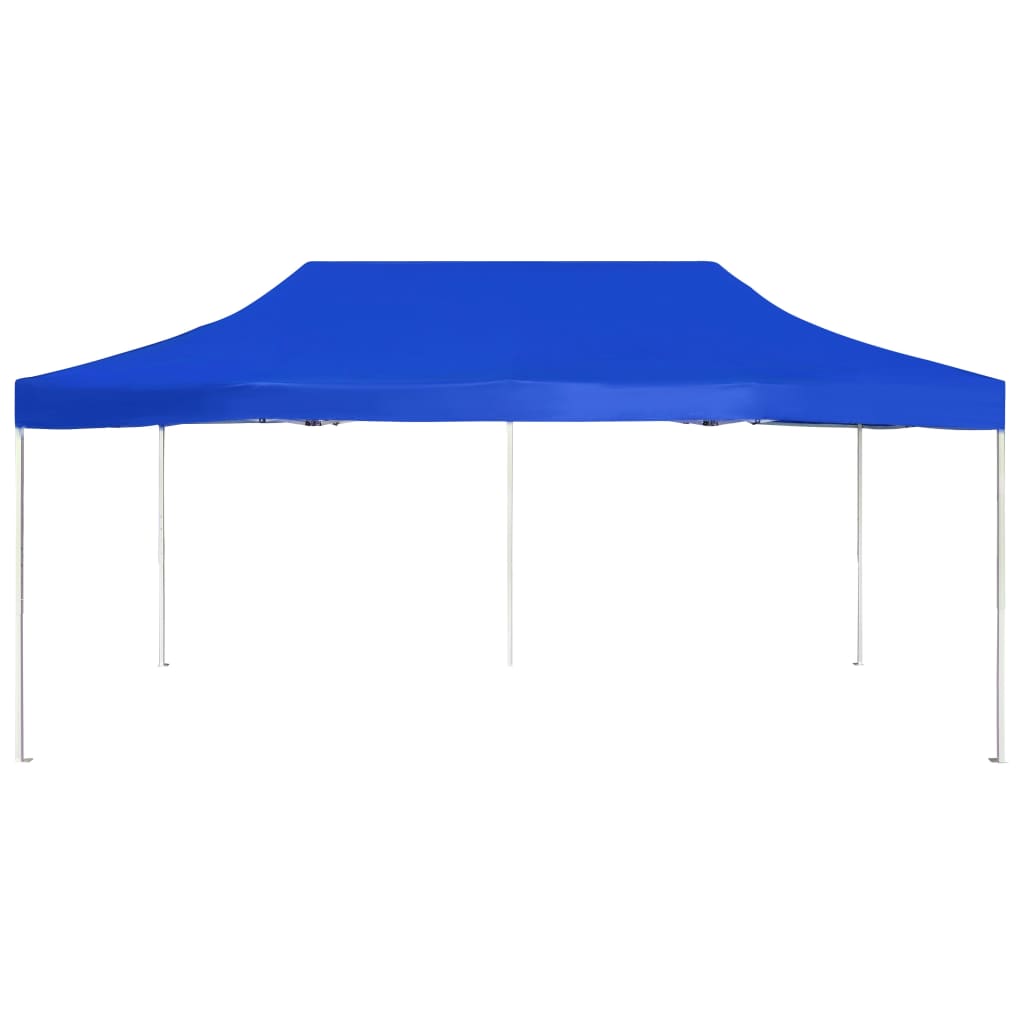 Vidaxl PartyTent Profesjonelt sammenleggbar 6x3 M Aluminium Blue