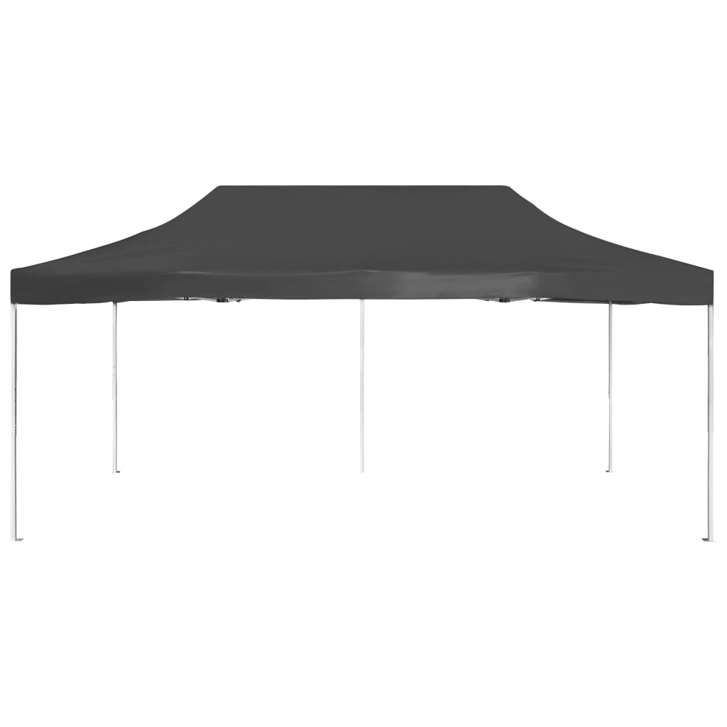 Vidaxl PartyTent Profesjonelt sammenleggbar 6x3 M aluminium Antracitt