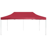 Vidaxl PartyTent pliable professionnellement 6x3 m de vin en aluminium Rood