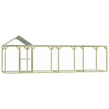 Vidaxl Chicken coop 6x1.5x2 m steel