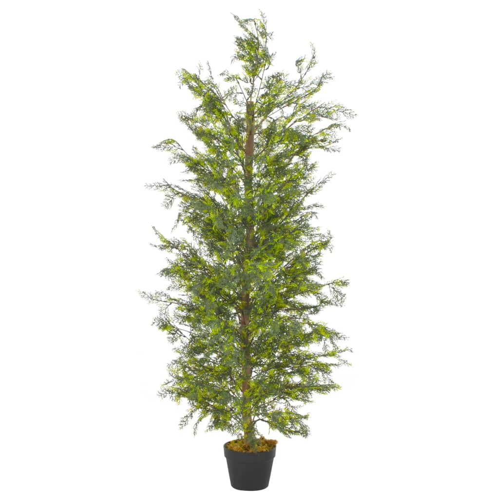 Vidaxl Artificial plant with pot Cipres tree 150 cm green