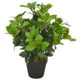 Vidaxl Plant artificiel avec laurier en pot 40 cm vert