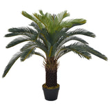 Vidaxl Plant artificiel avec cycaspalm à 90 cm vert