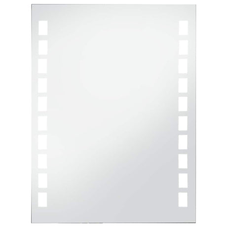Miroir de salle de bain Vidaxl LED 60x80 cm